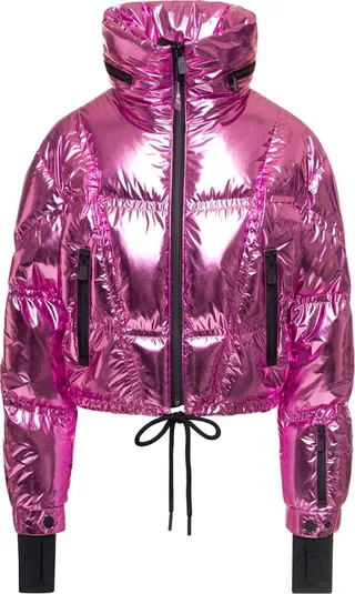 Moncler Grenoble Zip-Up High-Neck Jacket
