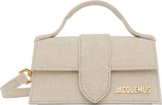 Jacquemus Beige Le Papier 'Le Bambino' Clutch