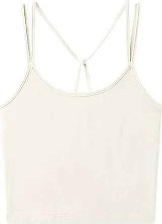 Gemini Rib Halter Cami tank