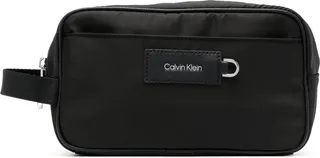 Logo-Patch Wash Bag