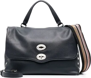 Postina leather tote bag