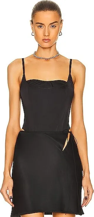 Anna October Felice Bodysuit in Black