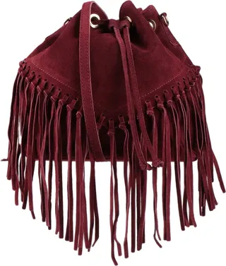 Cross-body Bag Burgundy