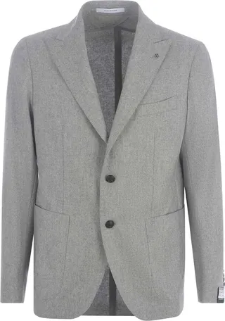 Jacket Tagliatore In Virgin Wool