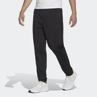 Essentials Warm-Up Tapered 3-Stripes Track Pants