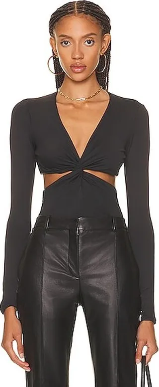 ALIX NYC Lance Bodysuit in Black