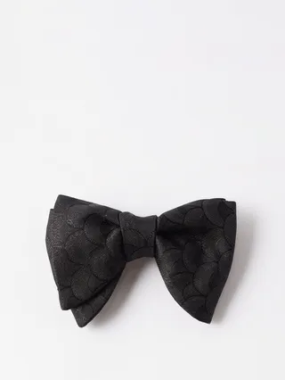 Silk-jacquard Bow Tie