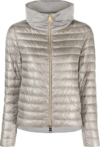 Techno Taffeta padded bomber jacket
