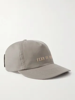 Eternal Logo-Flocked Cotton Baseball Cap