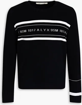 Intarsia-knit sweater