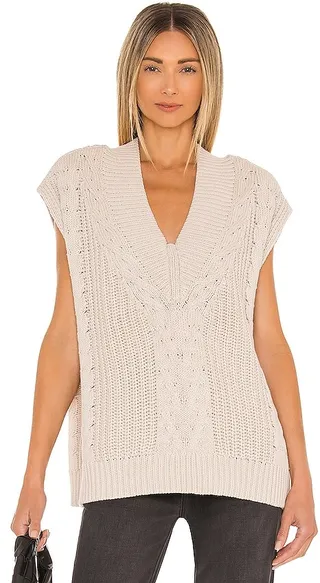 Kiran V-Neck Pullover Vest