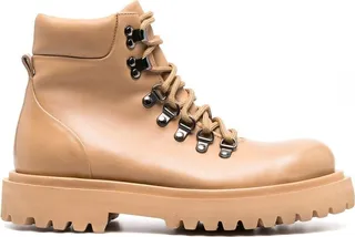 Wisal lace-up leather boots