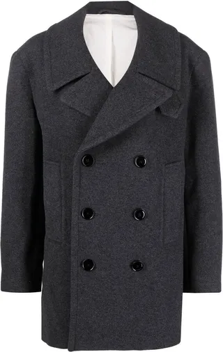 Double-Breasted Peacoat
