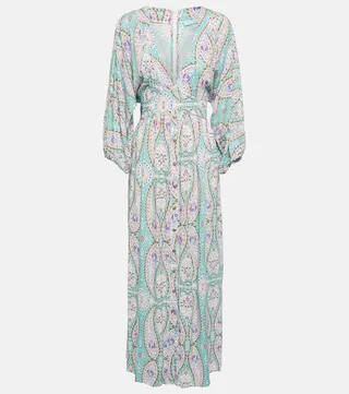 Seline paisley maxi dress