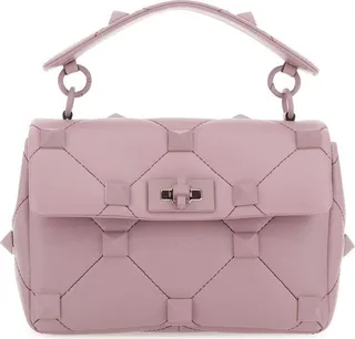 Valentino Garavani Rockstud Foldover Top Shoulder Bag