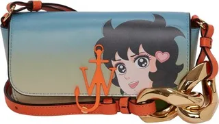 Run Hany Anchor Chain Baguette - Leather Shoulder Bag