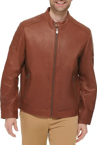 Classic Leather Motorcycle Jacket