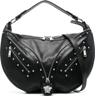 Repeat leather shoulder bag