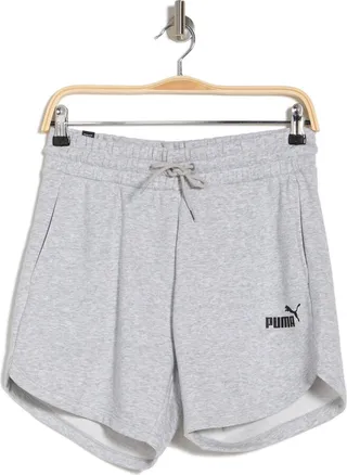 Essentials High Waist Drawstring Shorts