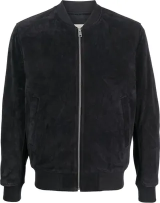 Zip-Fastening Bomber Jacket