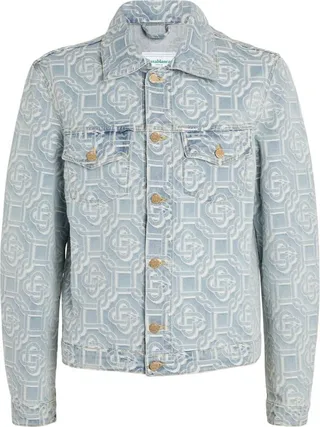 Casablanca Monogram Denim Jacket