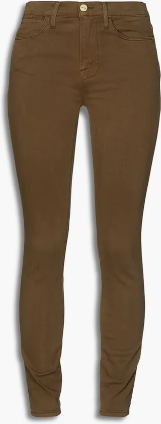 Le High Skinny cotton-blend skinny pants