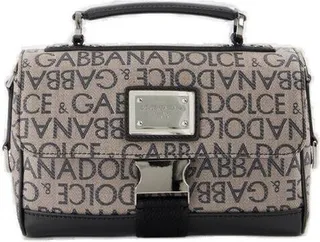 Dolce & Gabbana Logo Plaque Crossbody Bag