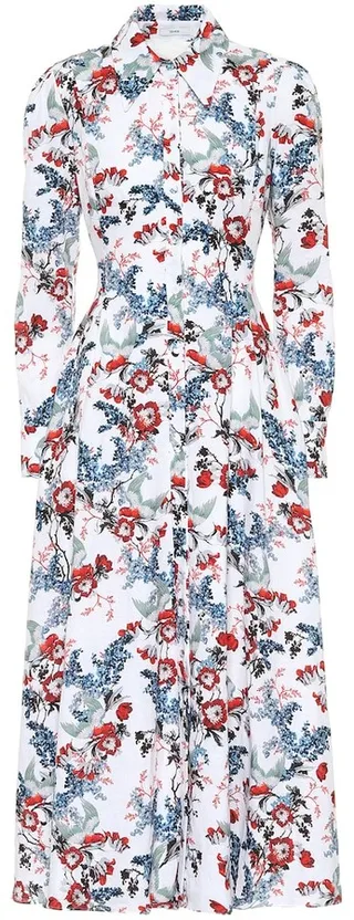 Yolande linen dress