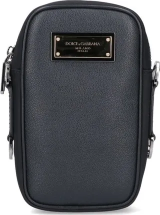 Dolce & Gabbana Logo Plaque Crossbody Bag