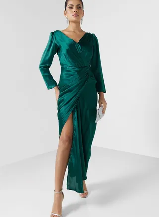 Draped Detail Dress