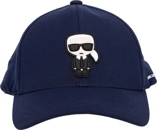 Karl Lagerfeld Logo Patch Baseball Cap