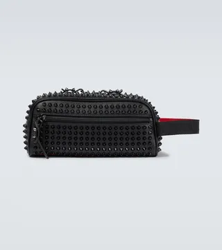 Blaster leather washbag