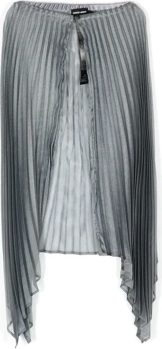 Fully-Pleated Button Cape