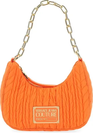 Versace Jeans Couture Logo Plaque Shoulder Bag