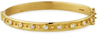 Sueno 18k Rose-Cut Diamond Bangle