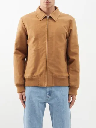 Giles Cotton Bomber Jacket