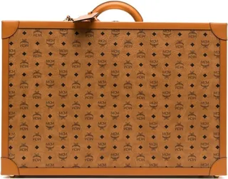 medium Visetos-print suitcase