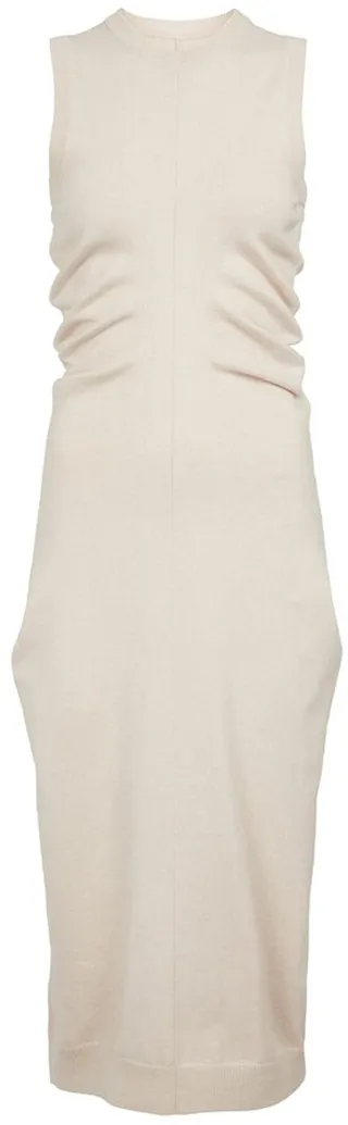 Cashmere and cotton midi dress