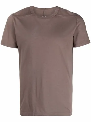 round-neck cotton T-shirt