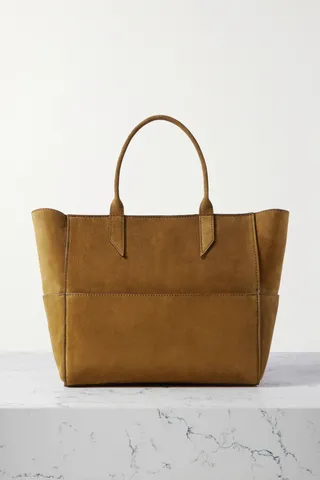 Métier - Incognito Cabas Suede Tote - Brown