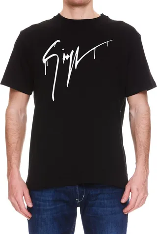 Giuseppe Zanotti Graphic Printed Crewneck T-Shirt
