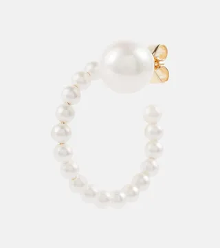 Grand Liens de Perles single earring