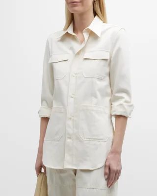 Patch Pocket Cotton Shirt