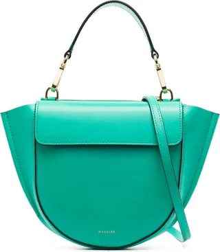 mini Hortensia leather tote bag