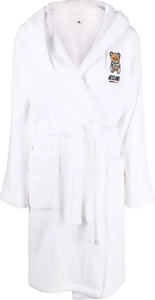 MOSCHINO- Bathrobe With Logo