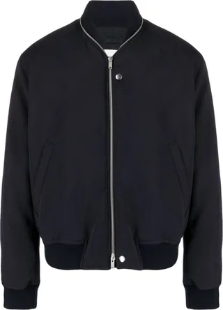 Zip-Fastening Bomber Jacket