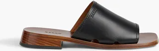 Ofera leather slides