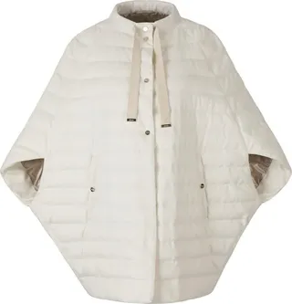 Herno Lace-Up Neck Peacoat