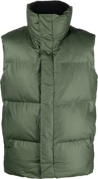 Padded High-Neck Gilet