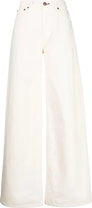 High-Waisted Wide-Leg Jeans